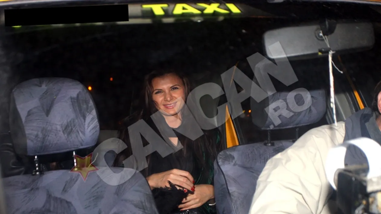 Dupa iaht si limuzina, Ramona Gabor se da acum cu taxiul