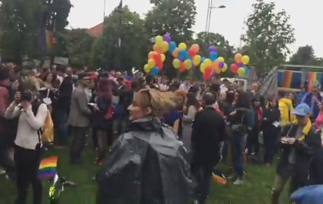 Marşul diversităţii a început în urmă cu puţin timp