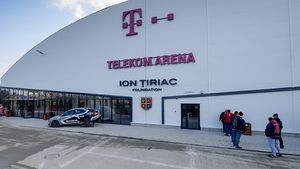 Patinoarul Telekom Arena a atins capacitatea maximă în prima sa zi de funcţionare din 2017