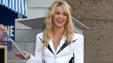 Shakira are stea pe Hollywood Walk of Fame