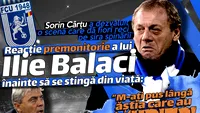 Reacție premonitorie a lui Ilie Balaci înainte să se stingă din viață: ”M-ați pus lângă ăștia care au murit?!”