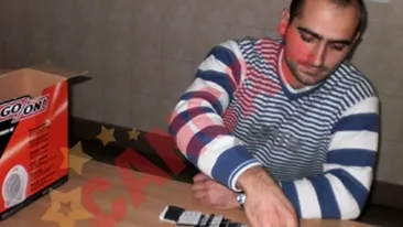 Cart alimentat cu baterii de telefon