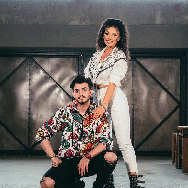 Shondy, alături de impresarul și logodnicul ei, Cătălin Rotaru / Sursă foto: Instagram