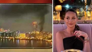 Calvarul trăit de o vedetă din România în Dubai: „Noi am fost fix unde au căzut acele drone. Stăteam pe plajă cu copiii”