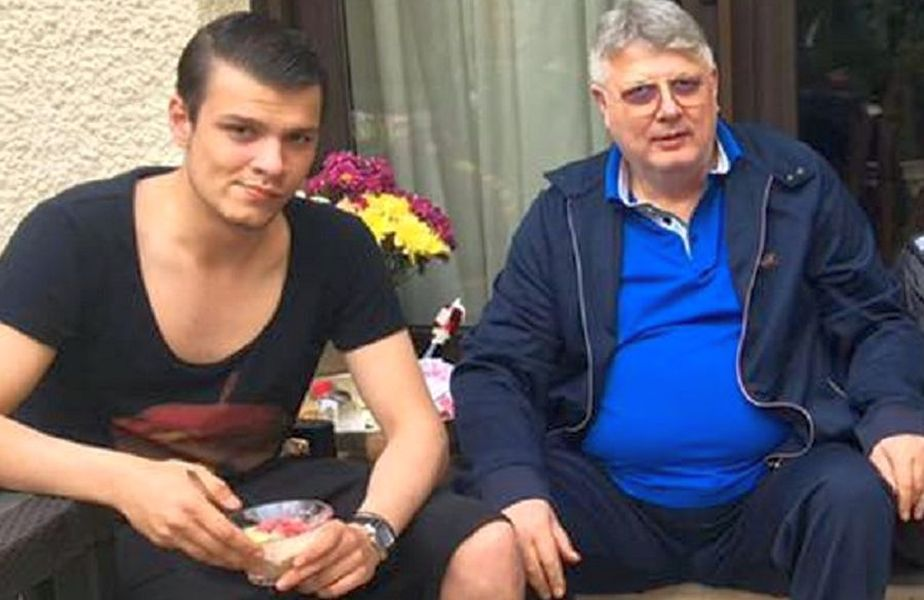 Gino Iorgulescu și fiul său, Mario, care a provocat un înfiorător accident de circulație