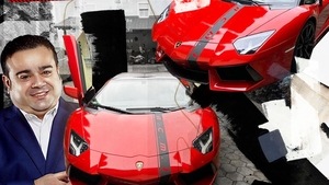 Primele imagini cu Aventador-ul de 400.000 € al lui Adrian Minune