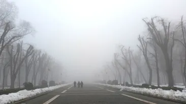 Avertizare meteo: COD GALBEN de ceaţă! Care sunt zonele afectate