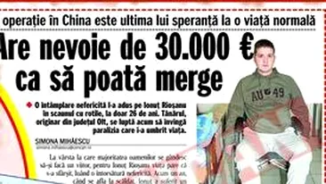 Ionut are nevoie de ajutorul cititorilor CANCAN