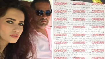 Incredibil! Ce scrisoare i-a trimis Daniel Onoriu soției din arest: Cum să trăiesc eu fără tine?!