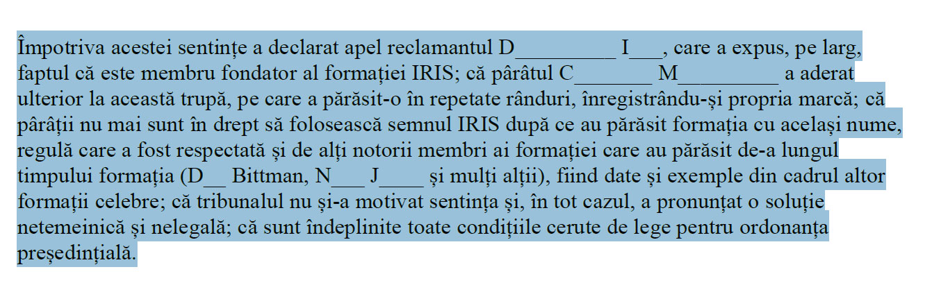 În sala de judecată, a fost pomenit inclusiv numele lui Dan Bittman