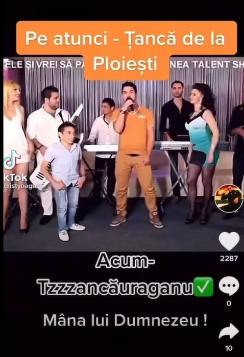 FOTO| Cum arăta Tzancă Uraganul înainte să devină celebru! Manelistul se prezenta sub un alt nume