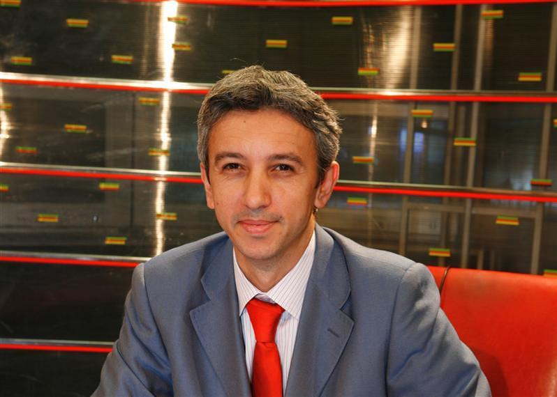 Dan Diaconescu, în perioada în care realiza talkshow-ul de noapte la OTV