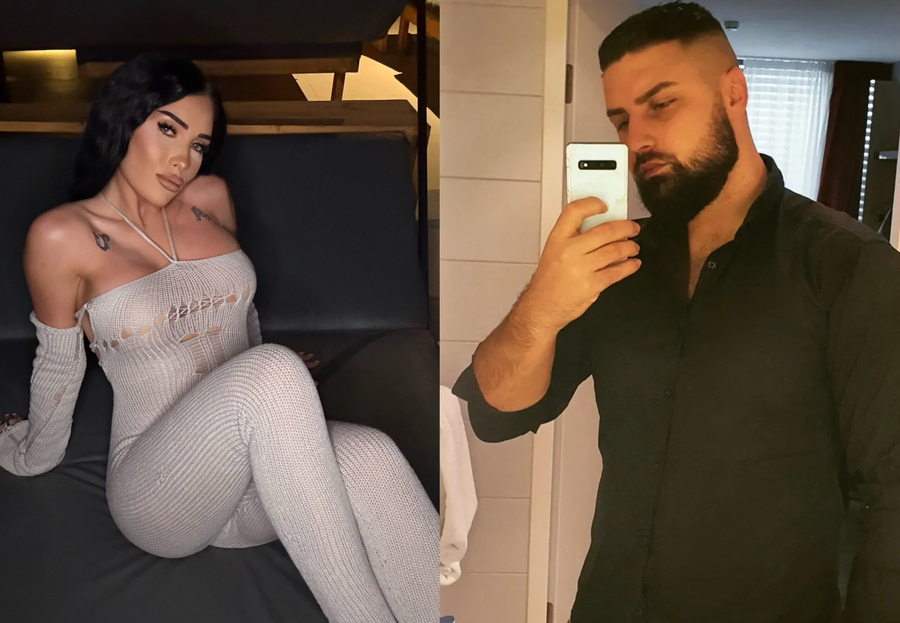 Mira ( foto stânga), alături de iubitul ei au intrat în emisiune pentru a-și testa relația
