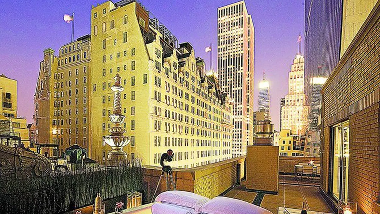 Dormitor de lux sub cerul liber