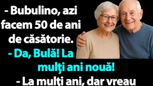 BANC | Bulă, Bubulina și cei 50 de ani de căsătorie