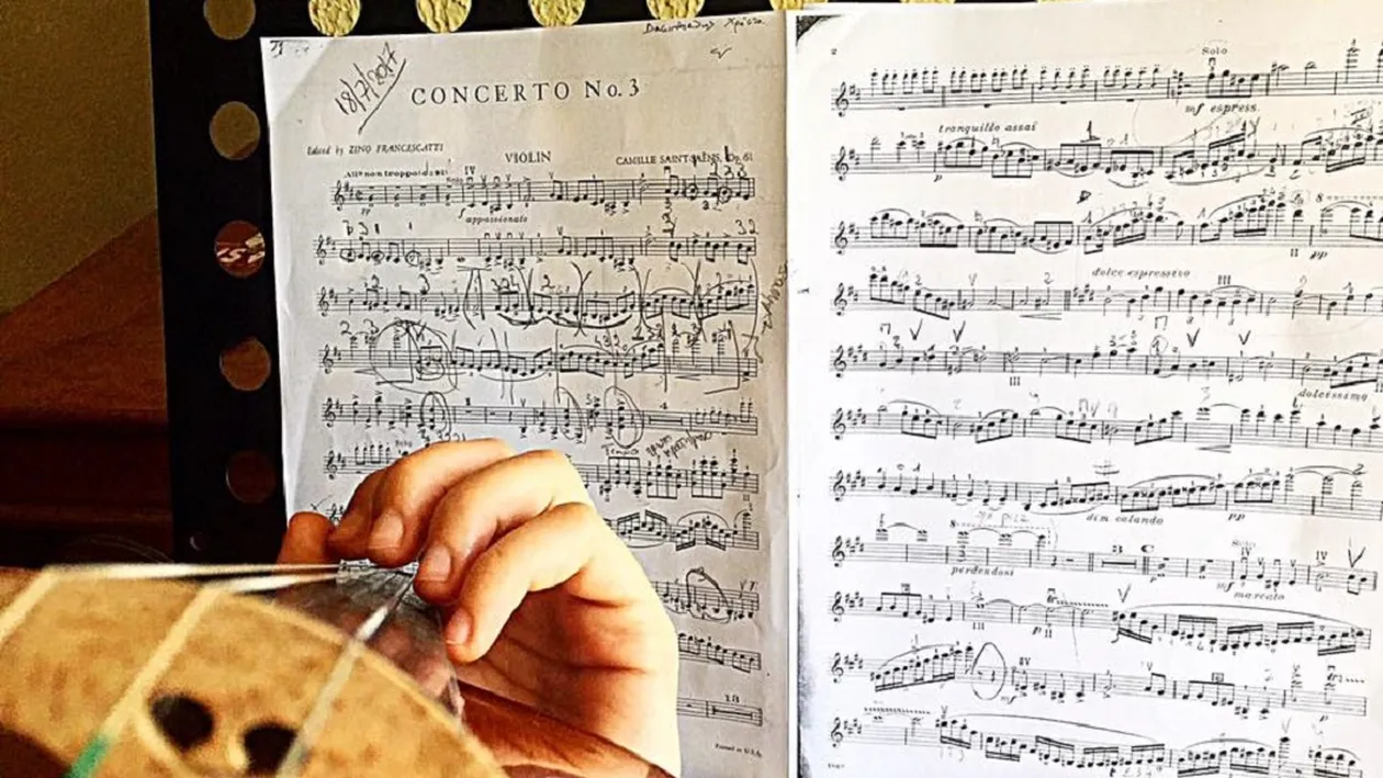 La 19 ani, studiază la o universitate prestigioasă. Povestea violonistei din Bârlad care vorbeşte patru limbi străine şi...