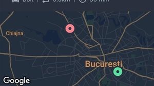 Mai rar așa ceva! Cât a plătit un client Bolt pentru o cursă de 45 de minute în București