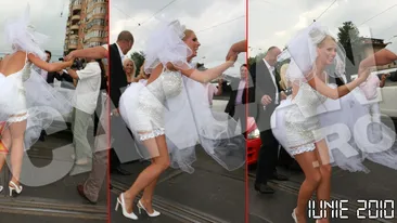 Detaliile incredibile care le-au stricat pozele de nunta! Ce-au putut sa pateasca Antonia si Ioana Ginghina, cand au fost mirese!