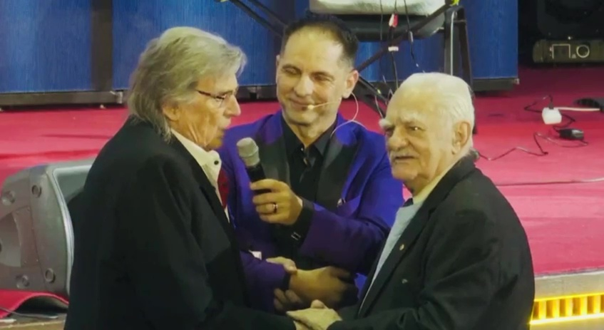 Sub privirile lui Dan Negru, Florin Piersic și Ionel Haiduc, foști colegi de liceu, s-au reîntâlnit după 70 de ani