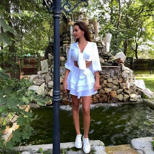 Iuliana Luciu în vacanță
