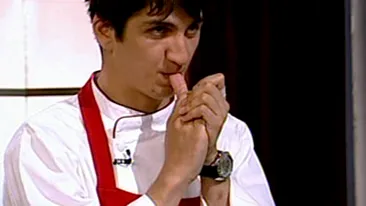 Petru a fost criticat la Masterchef pentru ca nu a pus destula sare si a taiat gresit pestele! Andi Moisescu: Voi stiti ca foarte multa sare in mancare nu e buna?
