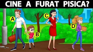 Test IQ exclusiv pentru genii | Care dintre acești 4 oameni a furat pisica?