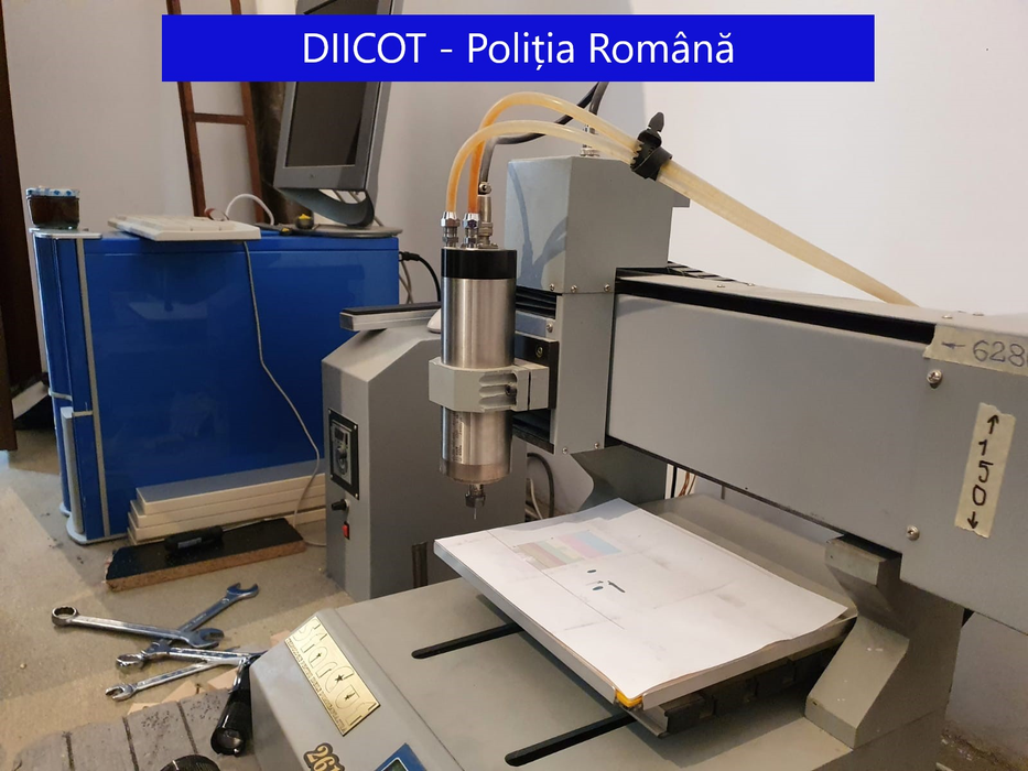 Falsificatorul a fost prins după o anchetă care a durat șase ani