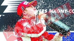 Dubla Ferrari, in Franta