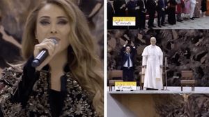 Iulia Vântur a cântat colinde pentru Papa Leon XIV! Cum a ajuns românca noastră să aibă această onoare