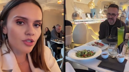 Cristina Șișcanu s-a supărat pe Mădălin Ionescu! A scos telefonul și a filmat toată scena: „Nici nu mă aude, stă acolo și scrie”