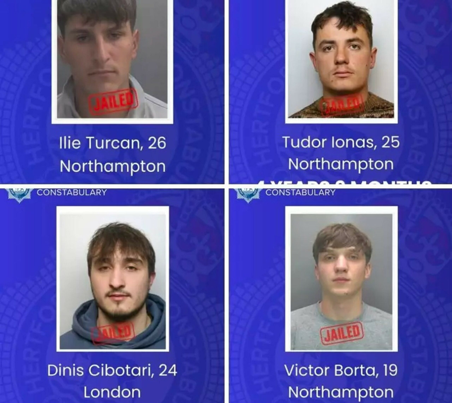 Ani grei de închisoare pentru patru români care au jefuit 449 de locuințe în doar zece luni