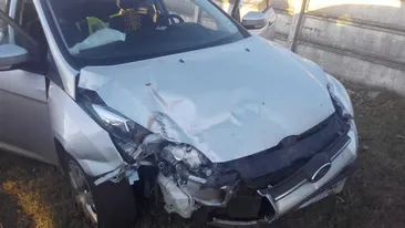 Accident rutier în Constanța! Un polițist și un jandarm sunt răniți