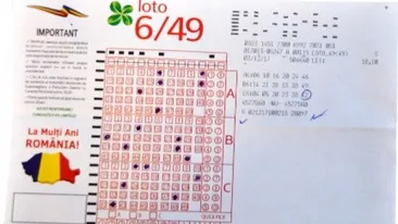 LOTO 6 din 49. Rezultatele extragerii Loto 6 din 49, numerele de joi, 29 noiembrie 2018