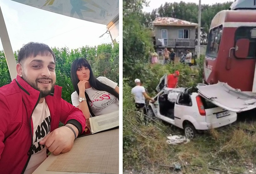 Imaginile care îți sfâșie inima! Soția lui Tavy Puștiu, filmată la scurt timp după accident! Cum a reacționat când și-a văzut soțul mort