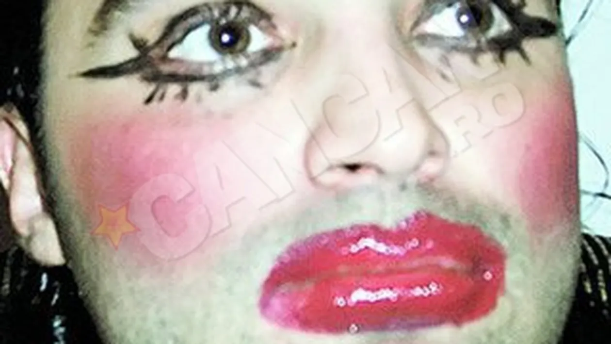 Pepe despre pozele incredibile cu el: Oana m-a fardat! Asta era porunca la carti