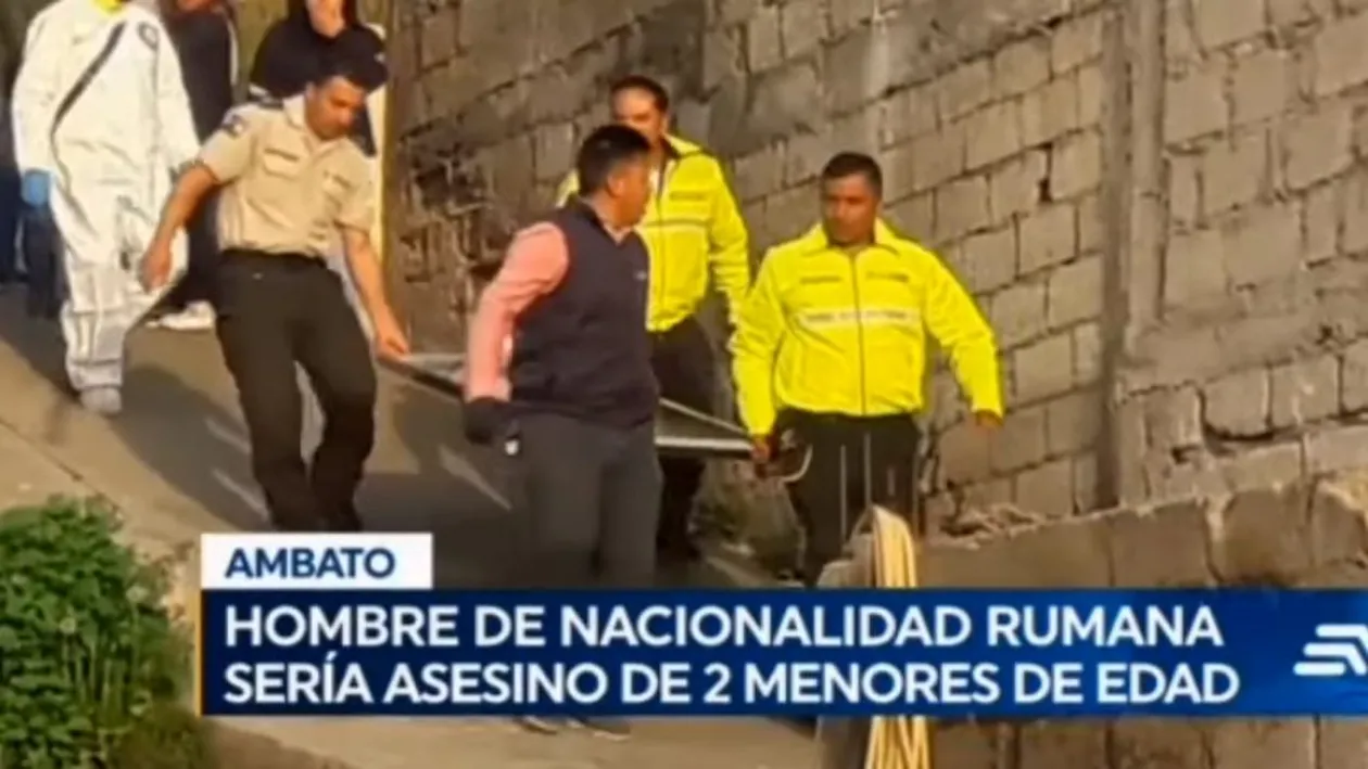 Un român este urmărit general în Ecuador după ce ar fi ucis doi copii VIDEO