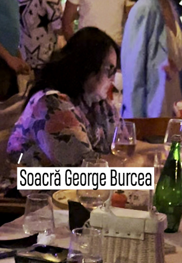 "Soacra” lui George Burcea s-a distrat în club alături de celebrul cuplu