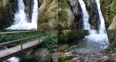 Cascada din România care își schimbă aspectul în funcție de anotimp. În ce zonă se află