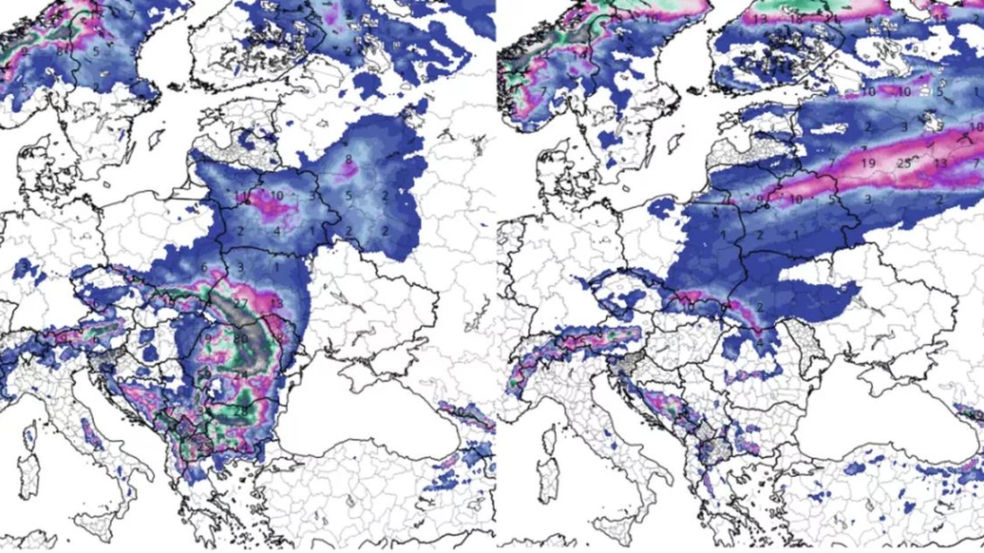 Ciclonul polar se abate asupra României. Meteorologii ANM au reactualizat prognoza pentru săptămâna viitoare