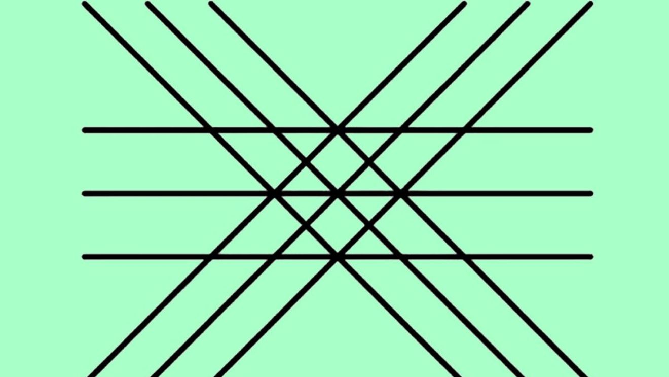 Test de inteligență exclusiv pentru genii | Câte triunghiuri sunt în această poză, în total?