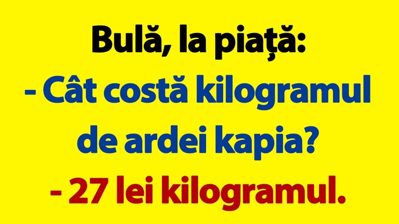 BANC | Bulă și ardeii kapia