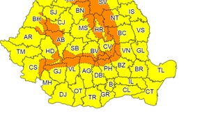 Alertă ANM! Meteorologii vin cu vești proaste. Cod portocaliu și galben de viscol și intensificări ale vântului