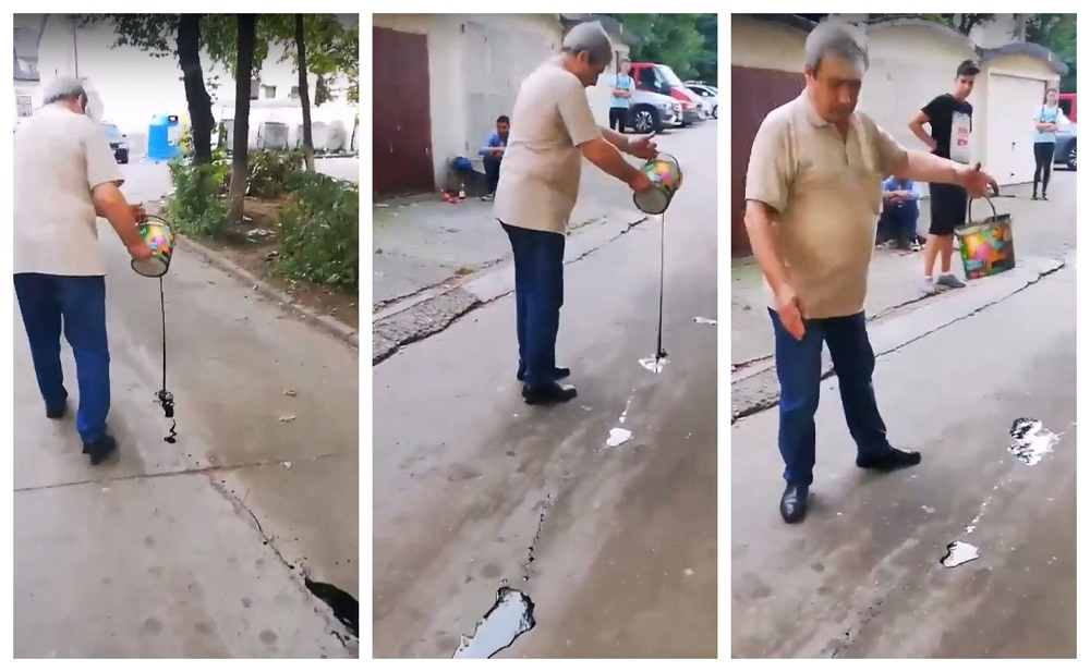 Așa ceva nu s-a mai văzut! Cum s-a răzbunat un pensionar din Bacău pe copiii gălăgioși din spatele blocului