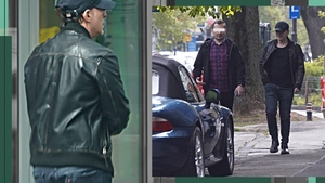 Florin Cîțu o „arde” undercover! Președintele Senatului a ieșit cu geaca de piele și șapca trasă pe ochi, pe Beller, la promenadă