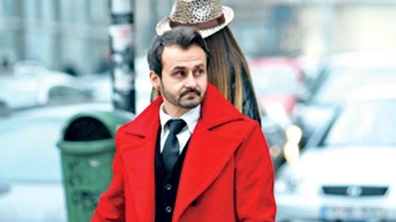 Florin Dobre, un prof de sport indragostit de fashion! Povestea omului in rosu