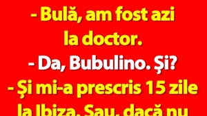 BANC | Bulă, Bubulina și prescripția medicală
