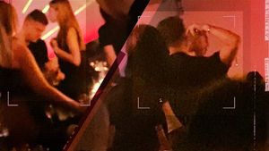 Politicianul & iubi manechina au topit shot-urile în club!