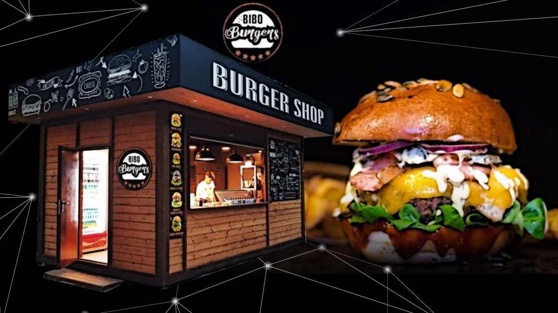 Cei mai dichisiți burgeri din România, celebrii Bibo Burgers, sunt prezenți la Târgul de Crăciun