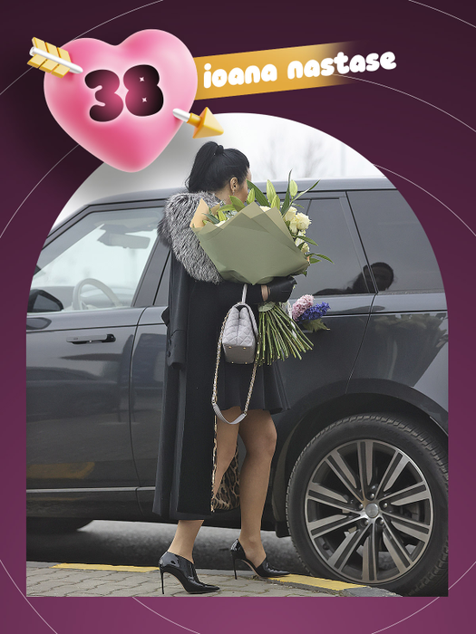 Bianca Drăgușanu, Cristina Pucean și Ramona Olaru, răsfățate peste măsură! Top 40 iubăreți cu brațele pline de flori, de Valentine’s Day