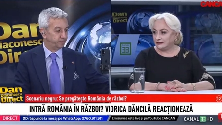 Viorica Dăncilă a făcut anunțul despre intrarea României în război: ”De neacceptat”